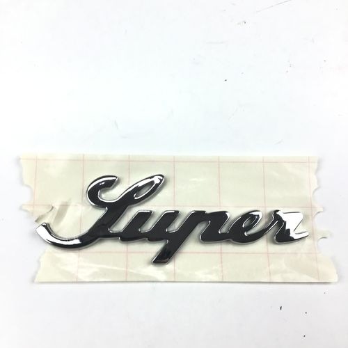 純正品 バッジ Super 115mm×40mm ALFA 155/164 60593039