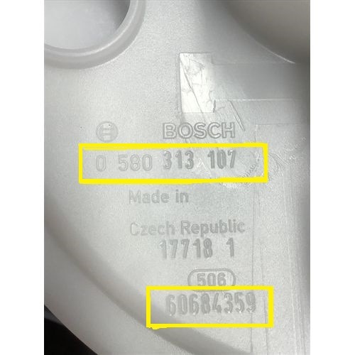 BOSCH　フューエルポンプユニット　0580313107　ALFA156/GT　(要現品No確認)