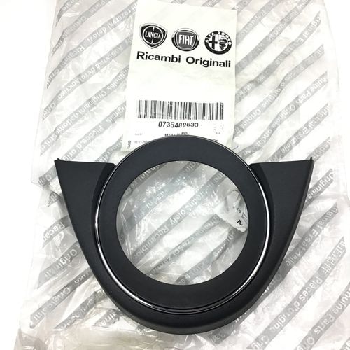 純正品　シフトレバーパネル（デュアロジック用）　　FIAT500　～2015　　　735489633