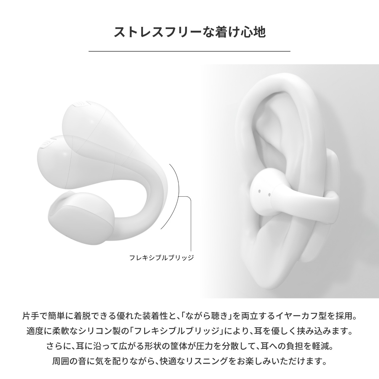 HP-H10BT ear-hug Hear-scape Series 䡼շ磻쥹ۥ