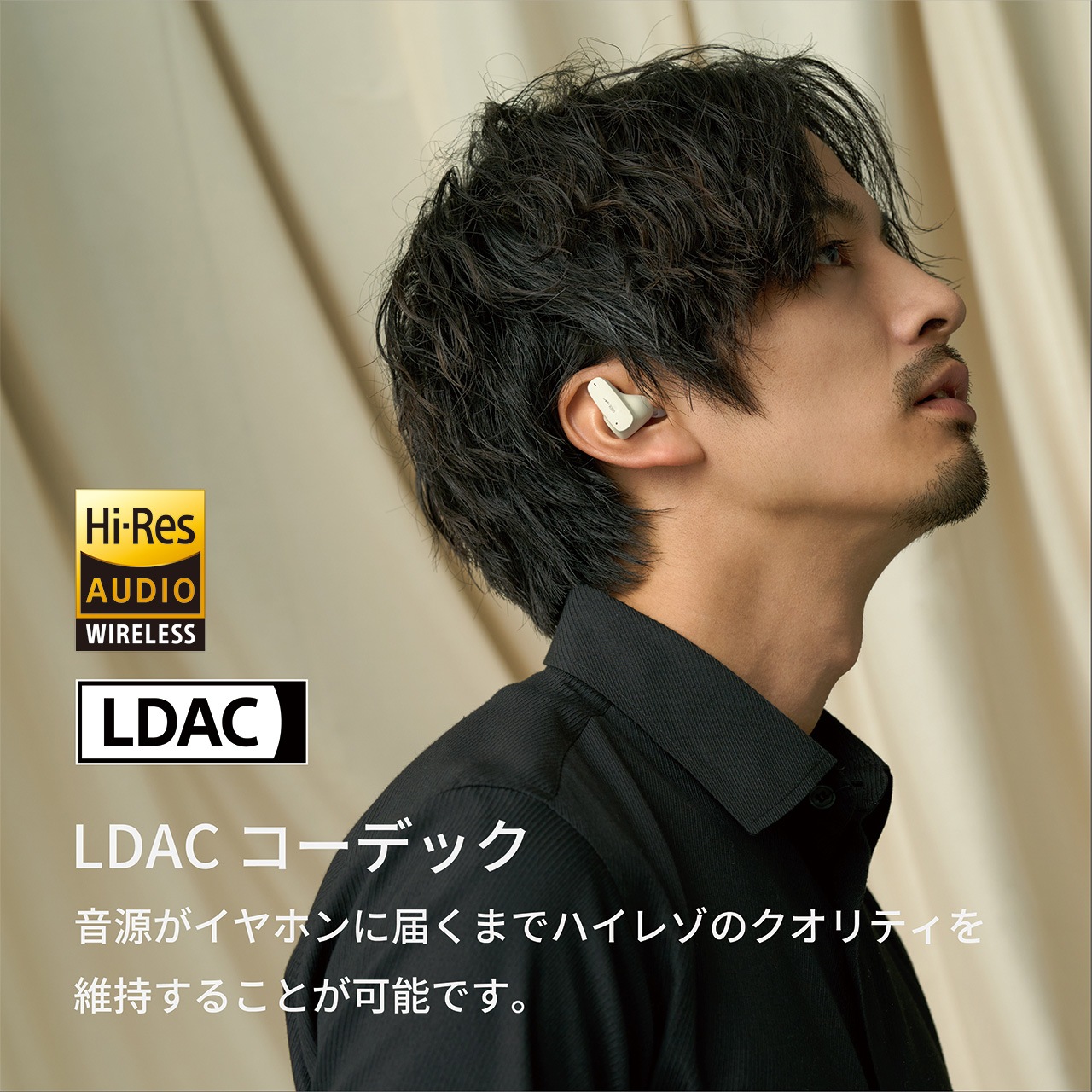 紛失補償 専売商品】HP-R300BT LDAC対応 完全ワイヤレスイヤホン