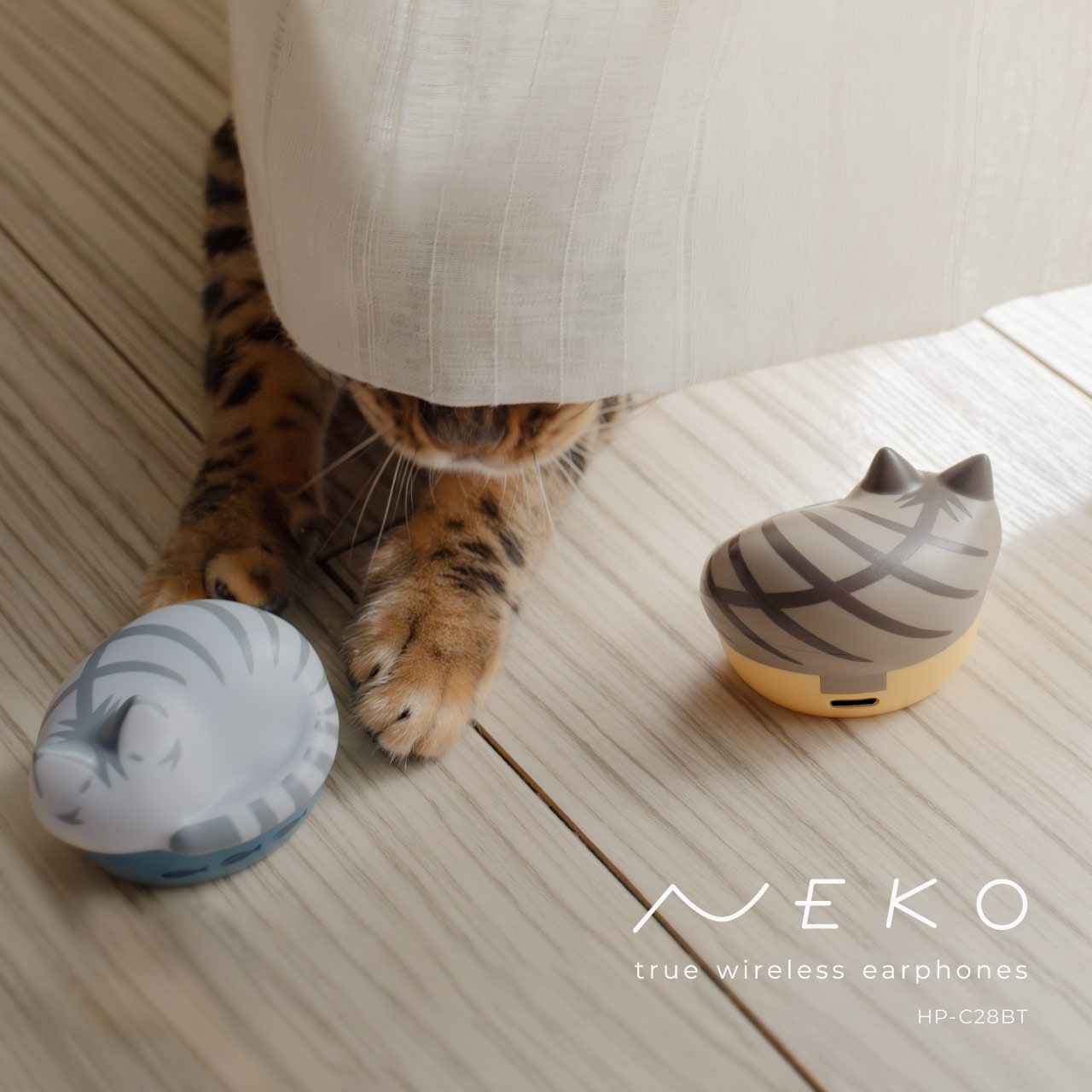 紛失補償 専売商品】HP-C28BT NEKO 完全ワイヤレスイヤホン 【事前