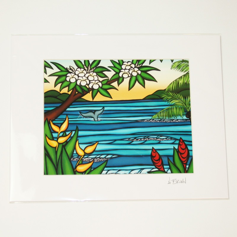 ヘザーブラウン アートプリント 【Lahaina Shores ラハイナ