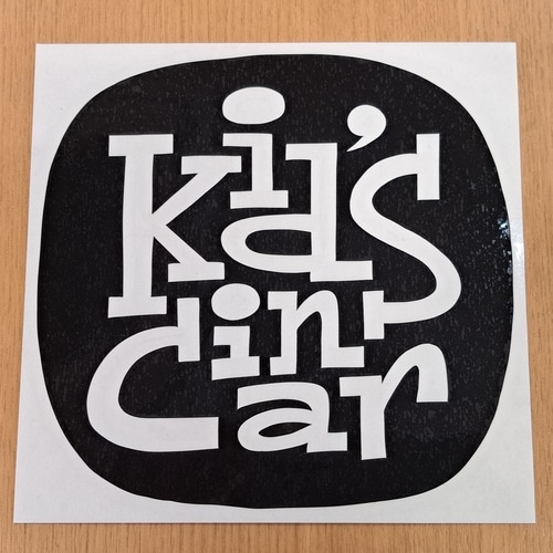LOOSEMAN 『Kid's in car』 カッティングステッカー | サーフ