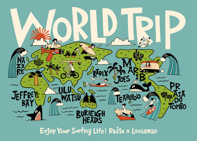 ���ڳۥ��åȡ��쥤�ǥ��å������ꥸ�ʥ��LOOSEMAN�����ȡ�WORLD TRIP��