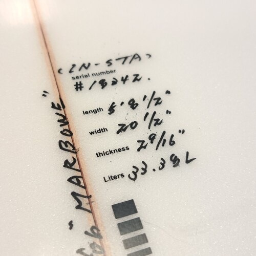 5'8 1/2" IN.STA / ��ͤε������꡼�� / ��ťܡ��� / ���󥹥���ǥ�