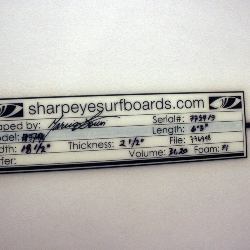 6'3"/SharpEye/77ǥ/ťեܡ