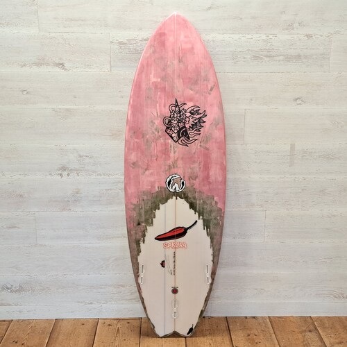 5'4 1/2 " SAKURA ������ / ChilliSurfboard ���ꥵ���եܡ��� / ��ťܡ���