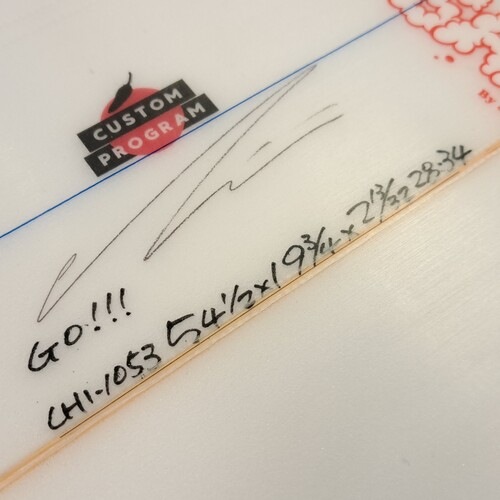 5'4 1/2 " SAKURA ������ / ChilliSurfboard ���ꥵ���եܡ��� / ��ťܡ���