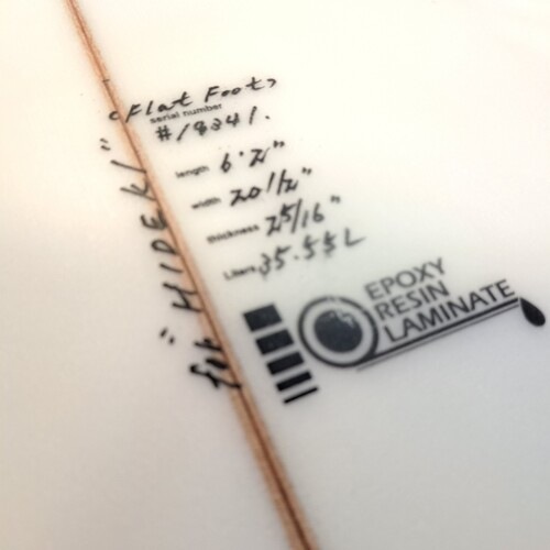 6'2" �ե�åȥեåȥ�ǥ�(PU��EPS��ߥ͡���) / ���㥹�ƥ��������եܡ��� / ���륿�ʥƥ��� / ��ťܡ���