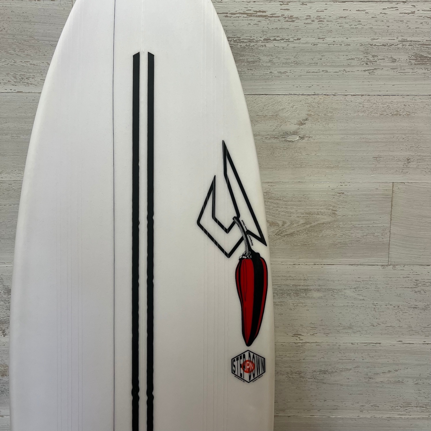 5'7" �����ȥ�åȥ������JUSTICESURFBOARD��STEP DOWN JP��ǥ��TWINTECH EPS�å��ꥢ