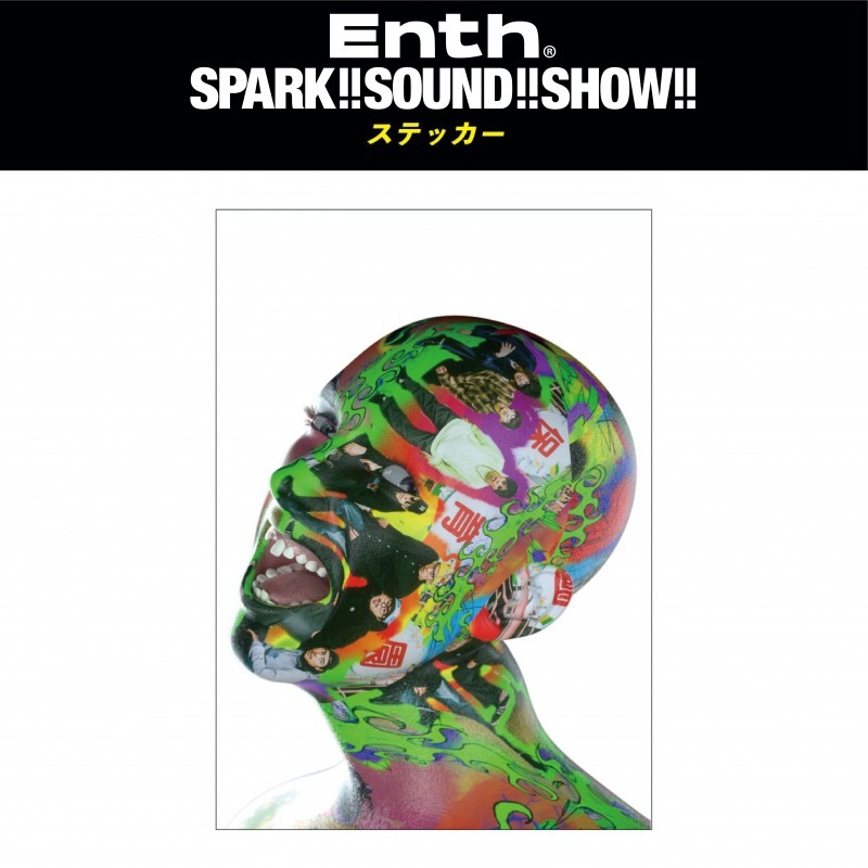 ENTH��SPARK!!SOUND!!SHOW!! Clear Sticker