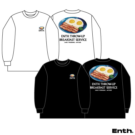 ENTH Breakfast Long Sleeve Tee