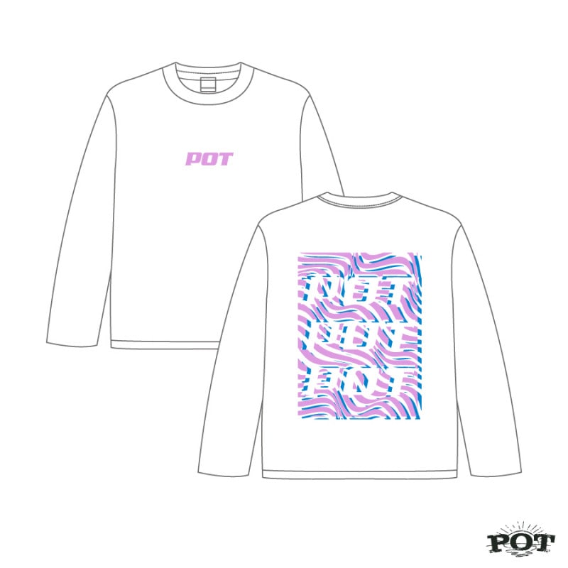 POT loose L/S T-shirts