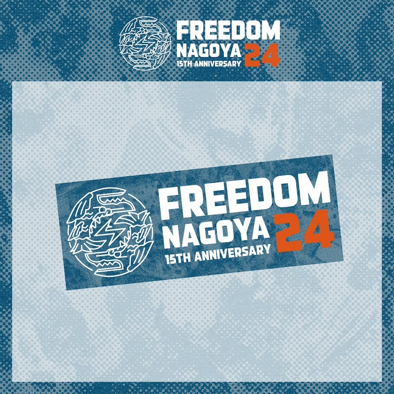 FREEDOM NAGOYA 2024 -15th Anniversary- Towel