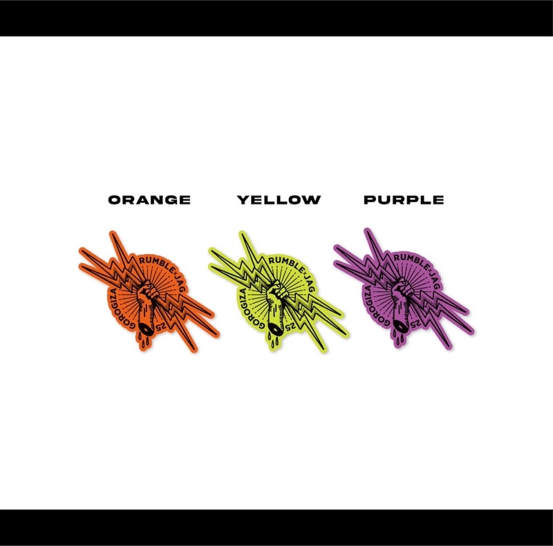 RUMBLE��JAG 2025 Official "GOROGIZA"Sticker