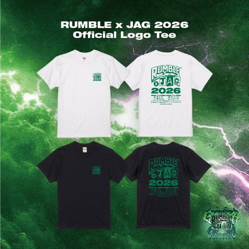 RUMBLEx JAG2026 Official Logo Tee