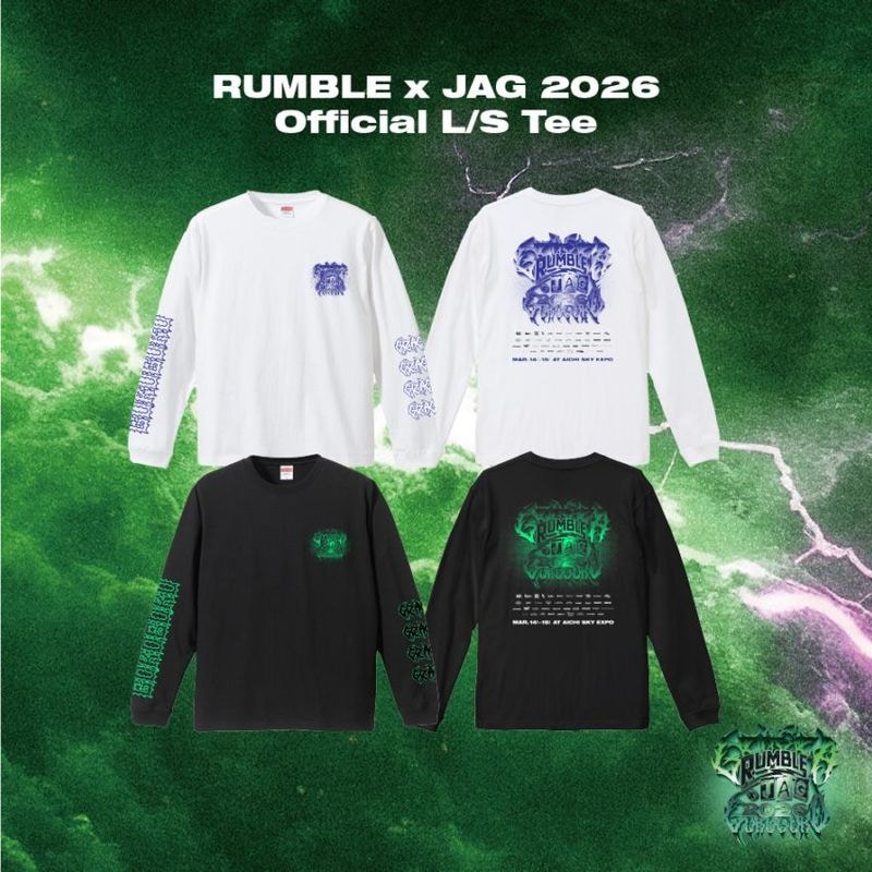 RUMBLExJAG 2026 Official L/S Tee