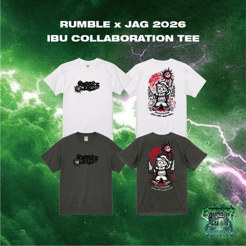 RUMBLExJAG 2026 IBU COLLABORATION Tee
