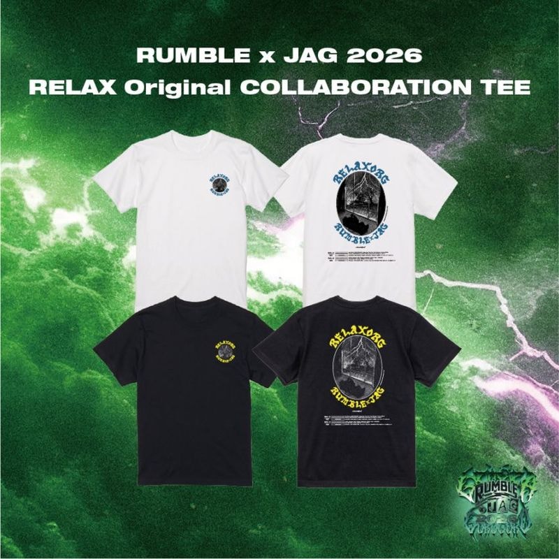 RUMBLExJAG 2026 RELAX Original COLLABORATION Tee