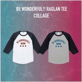 BE WONDERFUL!! �饰��� Tee (����å�)