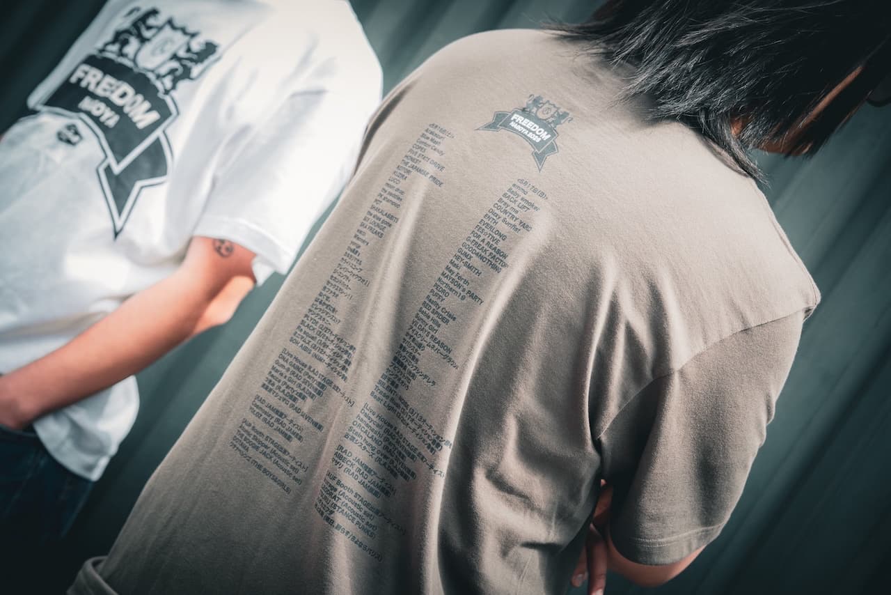 FREEDOM NAGOYA 2026 Oh! the guilt Collaboration Tee