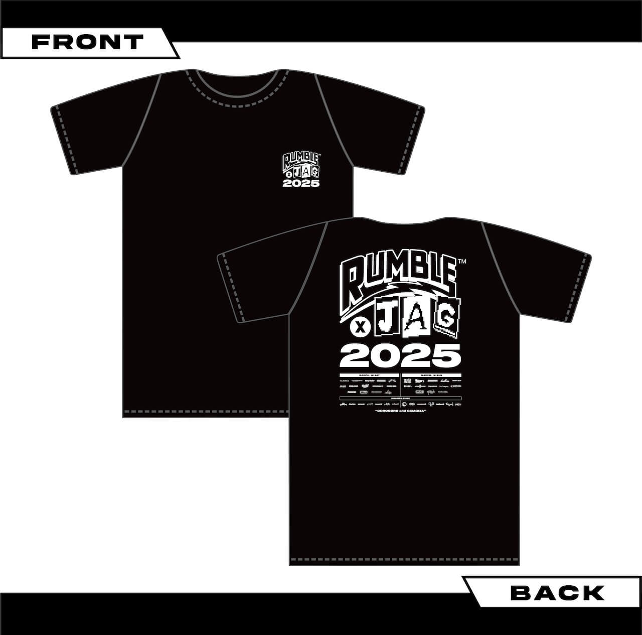 RUMBLE��JAG 2025 Official Tee