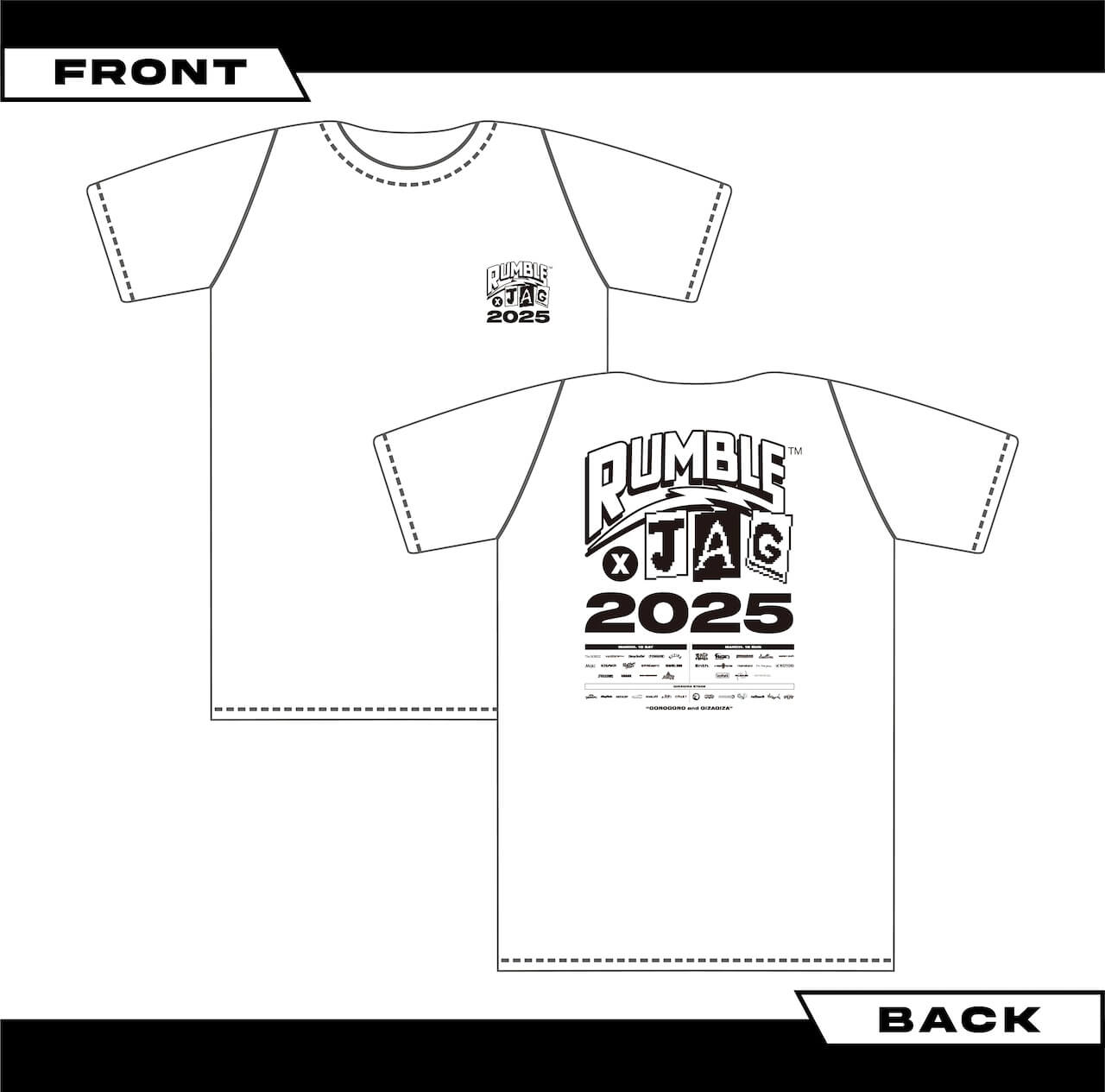 RUMBLE��JAG 2025 Official Tee