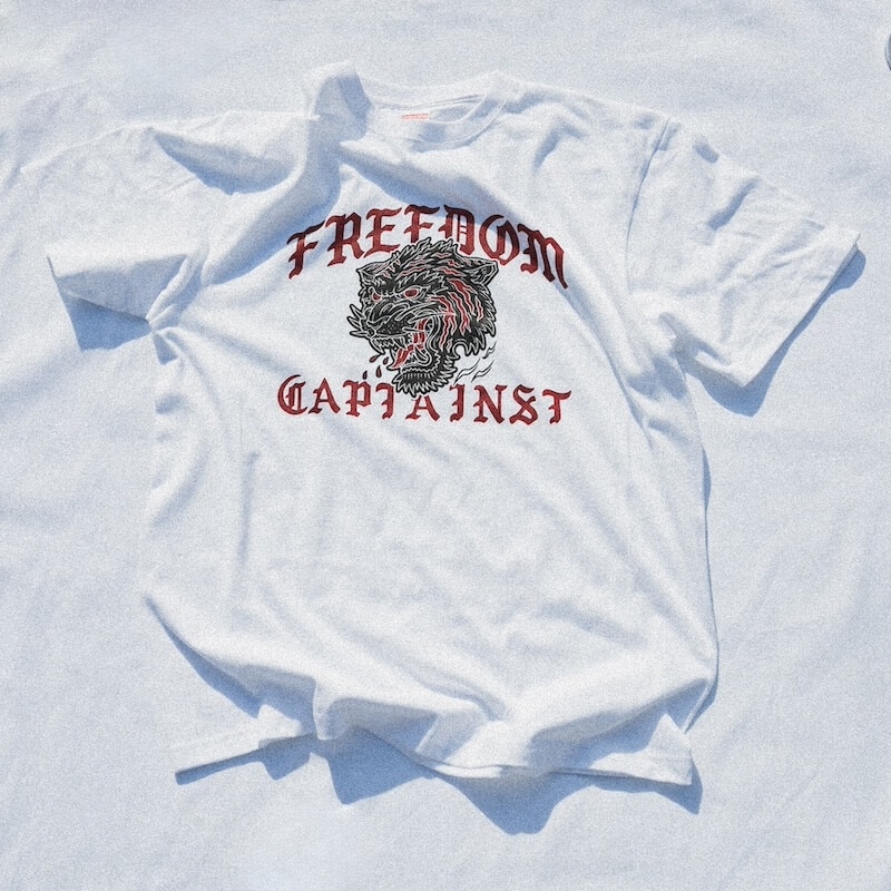 CAPTAIN STREET �� FREEDOM NAGOYA 2024 -15th Anniversary-Collaboration T-shirt