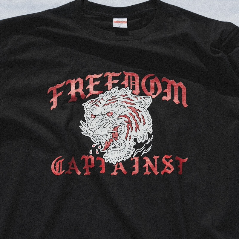 CAPTAIN STREET �� FREEDOM NAGOYA 2024 -15th Anniversary-Collaboration T-shirt