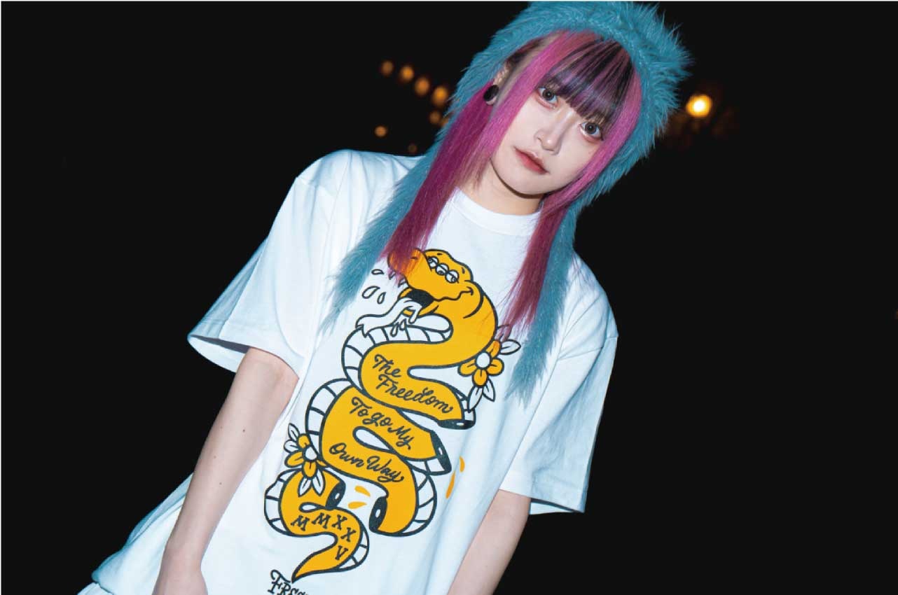 FREEDOM NAGOYA 2025 AND THROUGH DESIGN Collaboration Tee