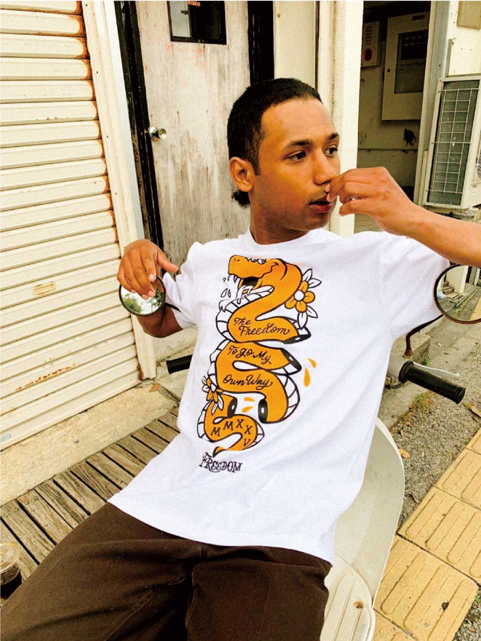 FREEDOM NAGOYA 2025 AND THROUGH DESIGN Collaboration Tee