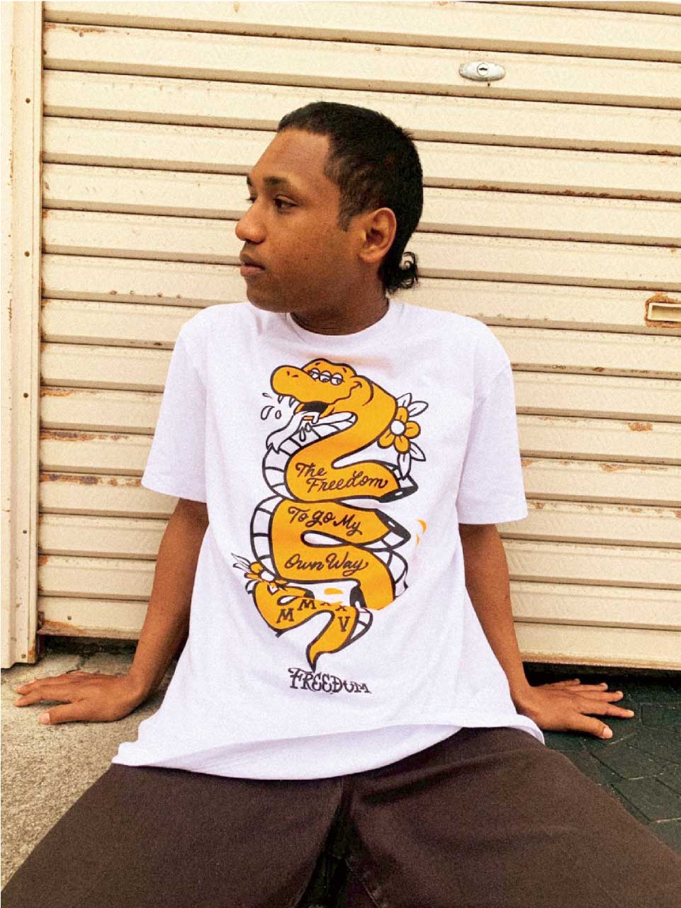 FREEDOM NAGOYA 2025 AND THROUGH DESIGN Collaboration Tee