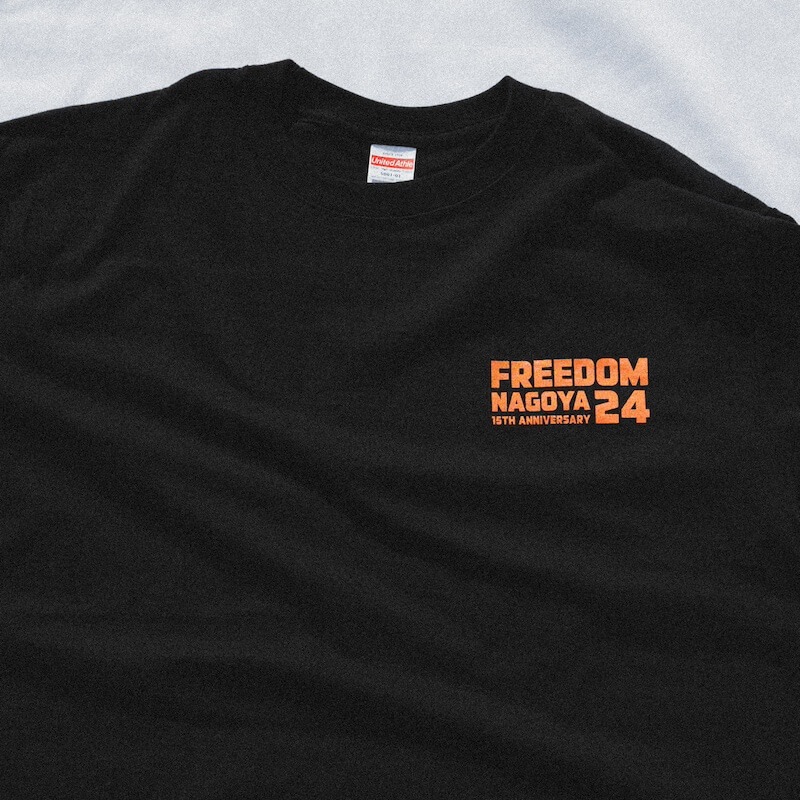 FREEDOM NAGOYA 2024 -15th Anniversary- OFFICIAL T-Shirt