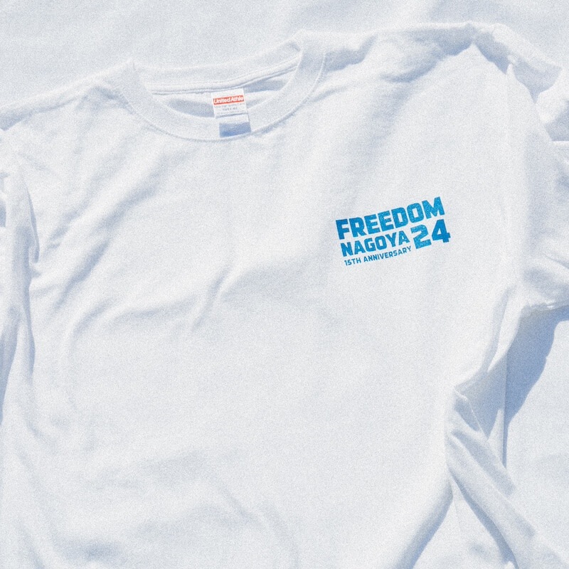 FREEDOM NAGOYA 2024 -15th Anniversary- OFFICIAL T-Shirt