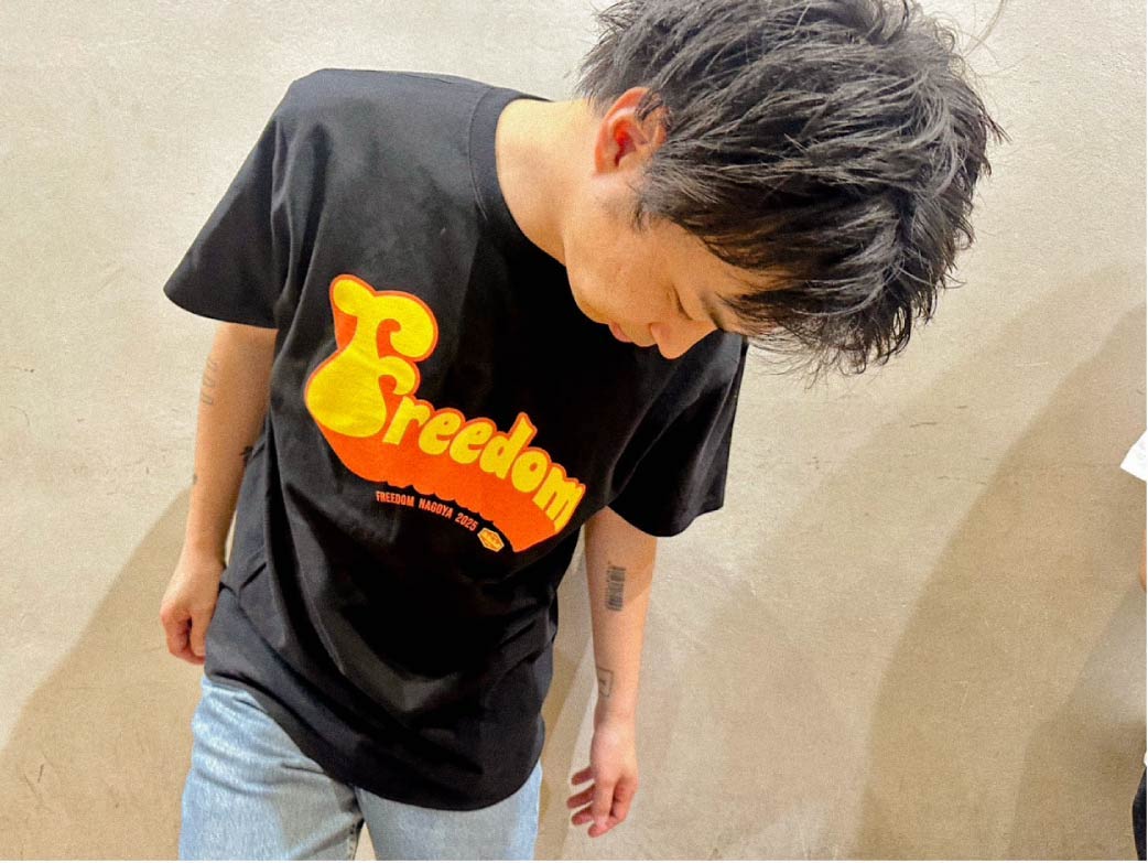 FREEDOM NAGOYA 2025 Oh! the guilt Collaboration Tee
