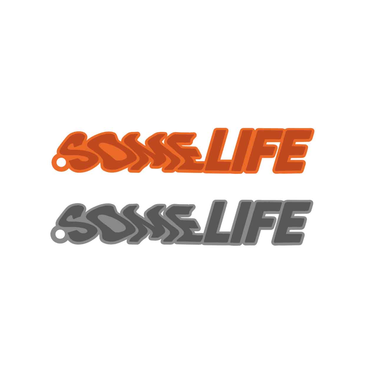 Some Life LOGO KEYCHAIN