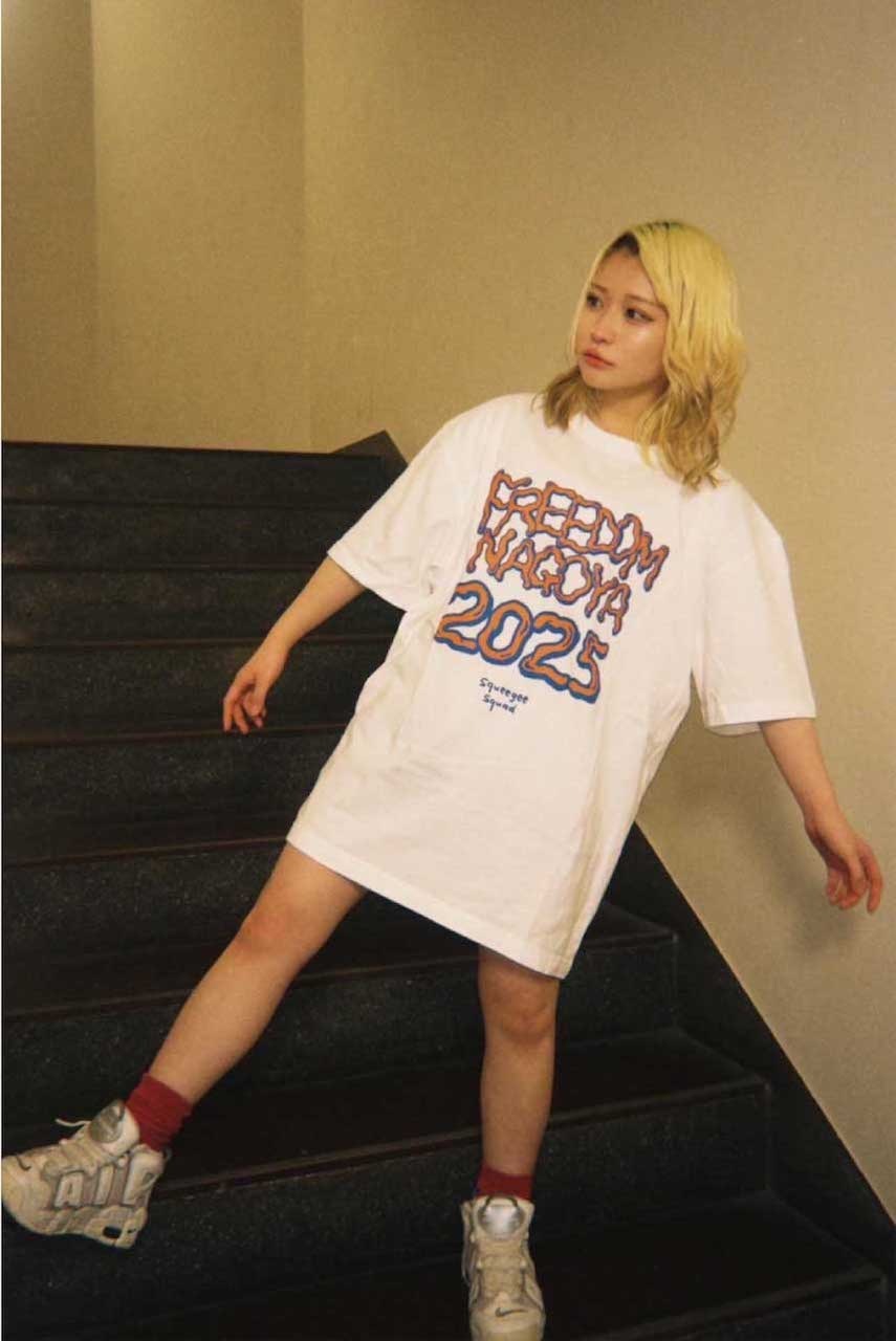 FREEDOM NAGOYA 2025 SqueegeeSquad Collaboration Tee