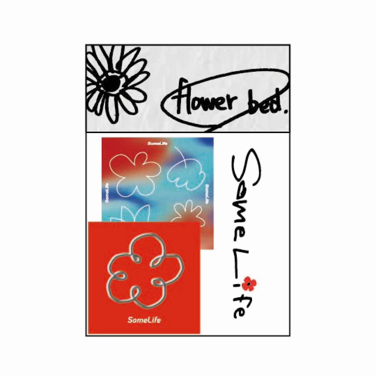 Flower Bed STICKER SET