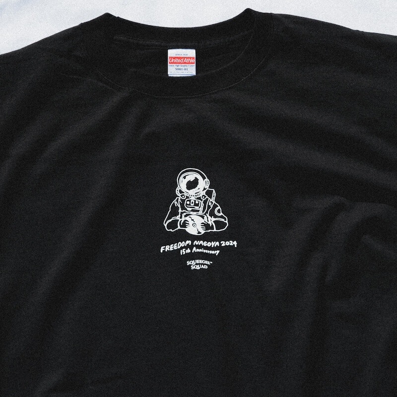 SqueegeeSquad �� FREEDOM NAGOYA 2024 -15th Anniversary- Collaboration T-shirt