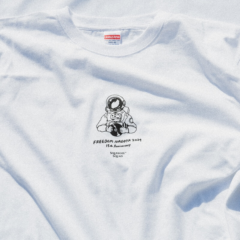 SqueegeeSquad �� FREEDOM NAGOYA 2024 -15th Anniversary- Collaboration T-shirt
