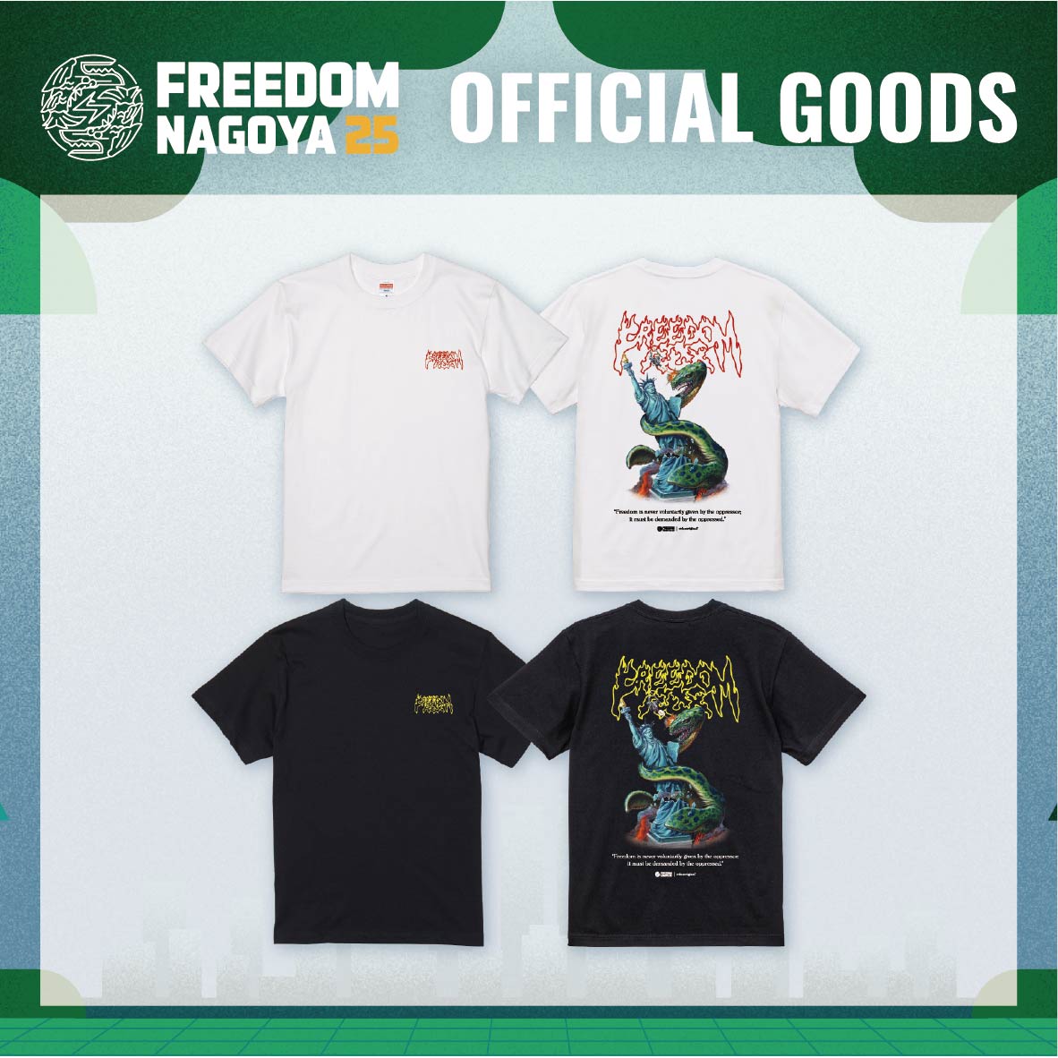 FREEDOM NAGOYA RELAX Original Collaboration Tee