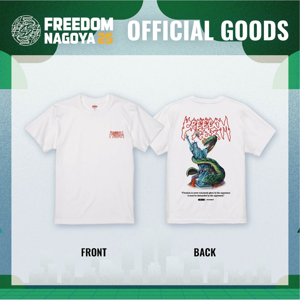 FREEDOM NAGOYA RELAX Original Collaboration Tee