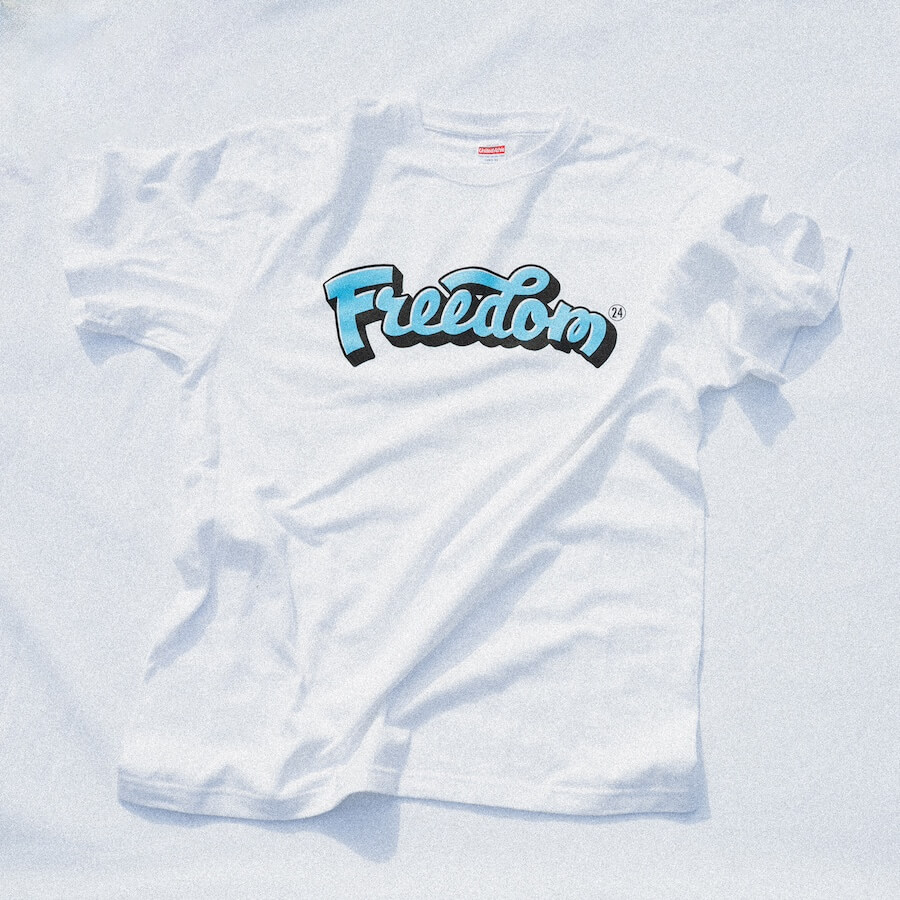 AND THROUGH DESIGN �� FREEDOM NAGOYA 2024 -15th Anniversary- Collaboration T-shirt