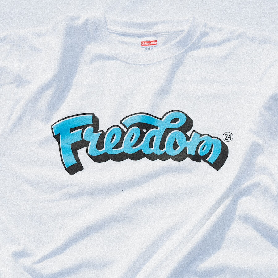 AND THROUGH DESIGN �� FREEDOM NAGOYA 2024 -15th Anniversary- Collaboration T-shirt