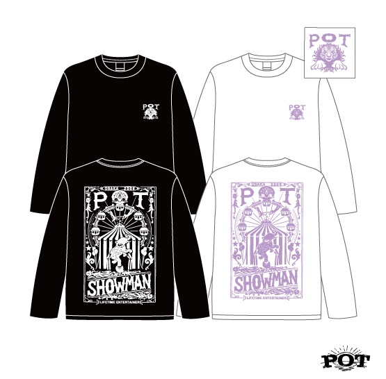 POT SHOWMAN L/S T-shirts