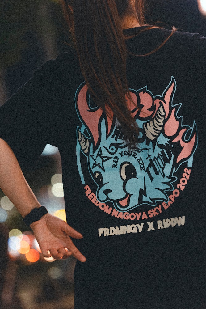 ripdw��FREEDOM NAGOYA 2022 –EXPO- Collaboration T-shirts