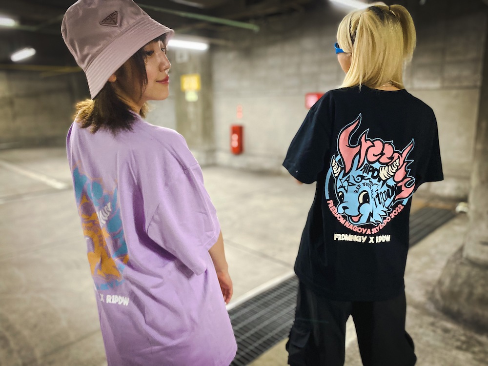 ripdw��FREEDOM NAGOYA 2022 –EXPO- Collaboration T-shirts