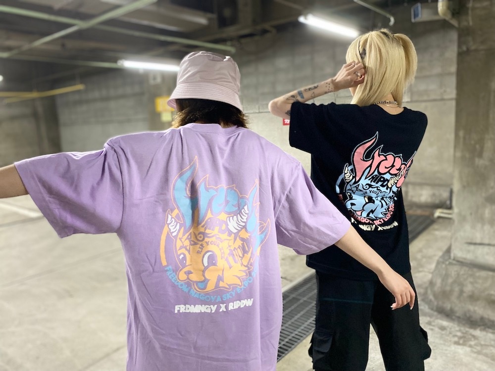 ripdw��FREEDOM NAGOYA 2022 –EXPO- Collaboration T-shirts