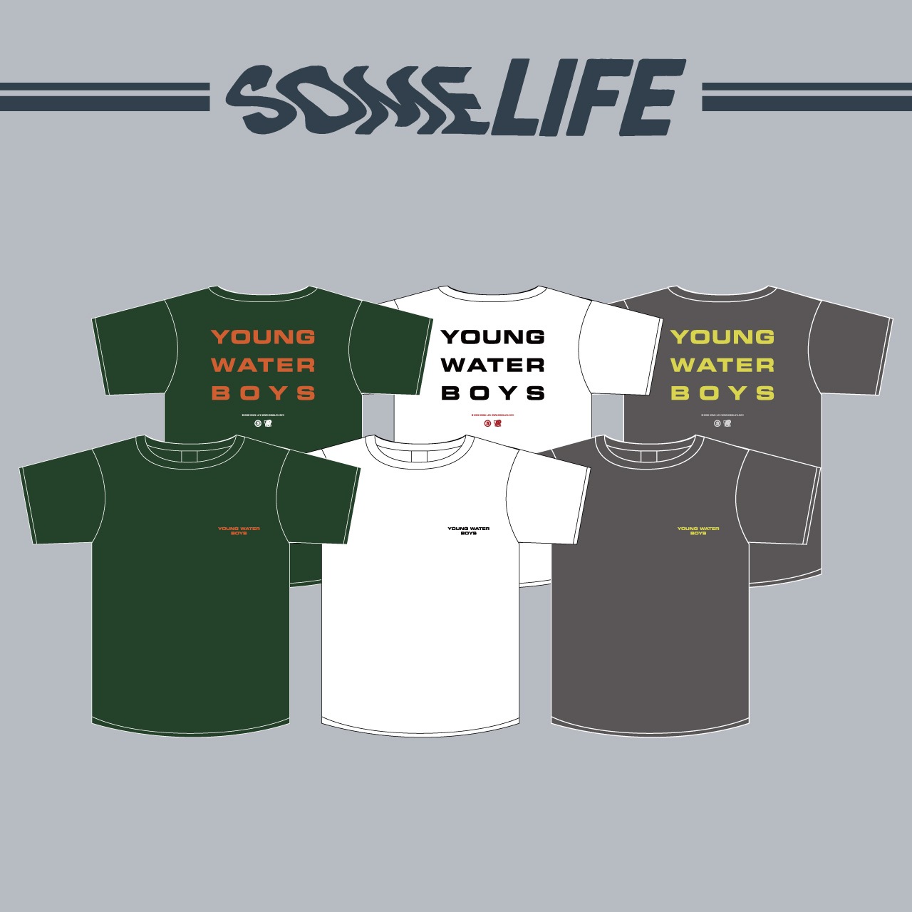 Some Life YOUNG WATER BOYS TEE